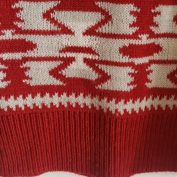 A Alabama Unisex Sweater Vest For Fall Winter Red - Picture 4 of 8